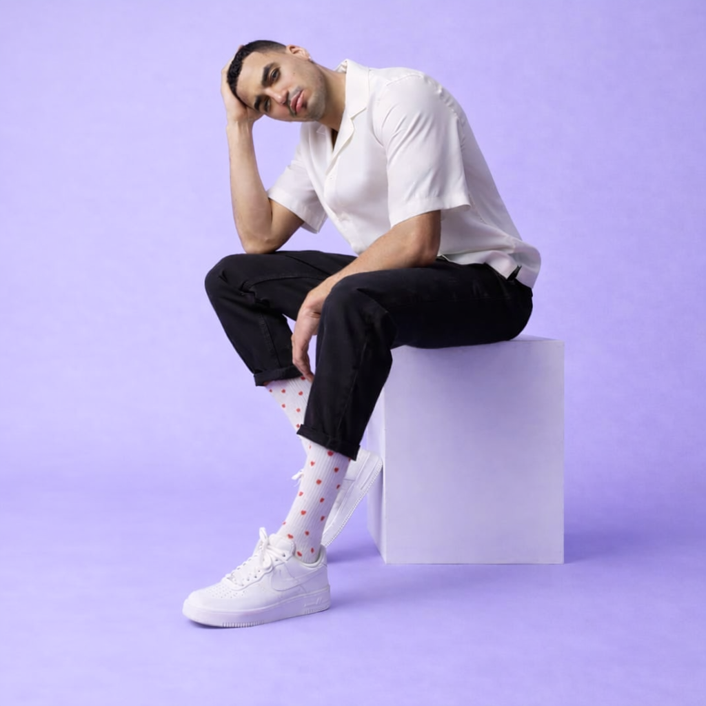 MOLLIS SOCKS SHORT model placeholder